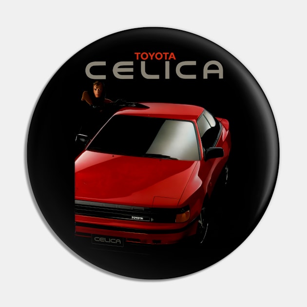 CELICA - brochure Pin by Throwback Motors