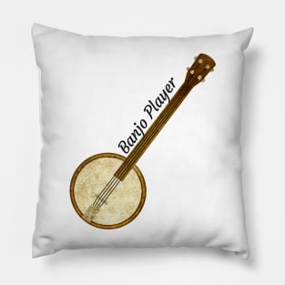 Banjo Player Pillow