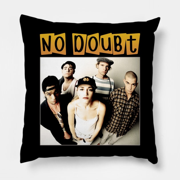 No-Doubt Pillow by TerasaBerat