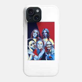 american portrait Phone Case