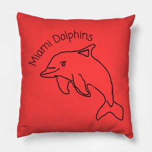 Miami Dolphins Pillow