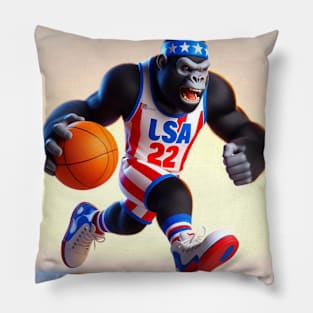 Grumpy Gorilla #25 Pillow