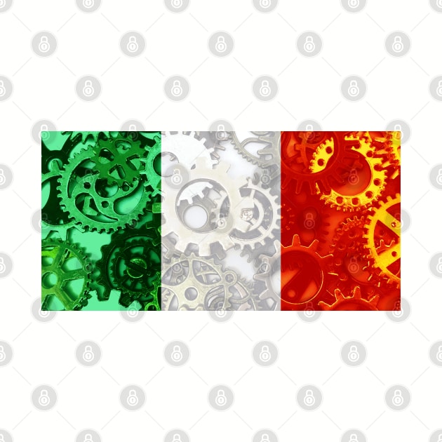 Flag of Ireland - Gears by DrPen