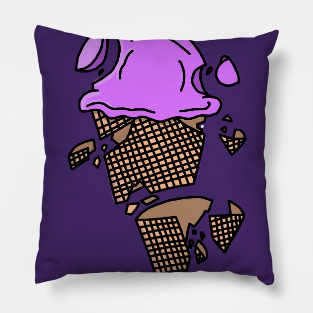 Destroy Icecream Pillow by HoloSayer