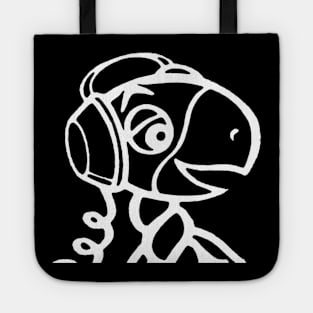 Turtle's Records & Tapes Mascot with Headphones Tote