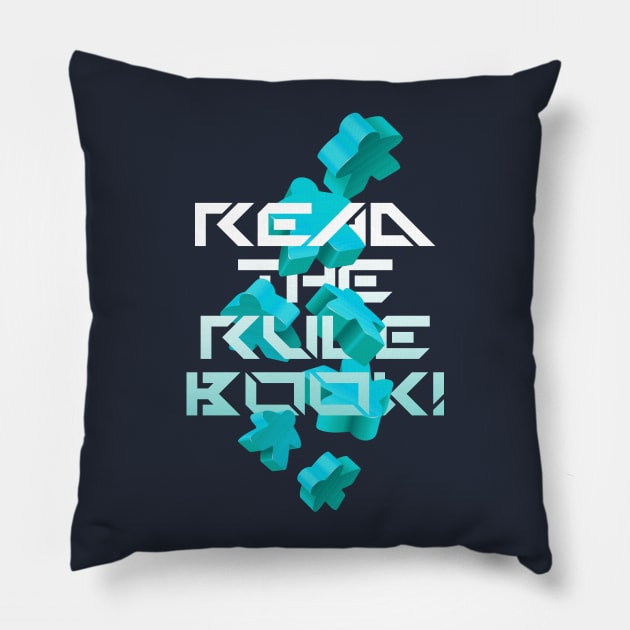 bring the rulebook out! Pillow by k4k7uz