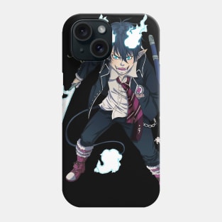 blue exorcist Phone Case