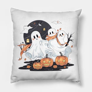 Spooktacular Halloween Party Pillow