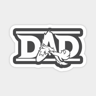 DND Dad Logo (W) Magnet