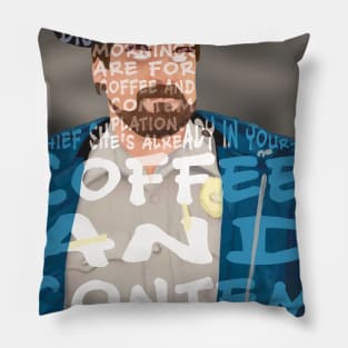 Coffee and Contemplation Pillow