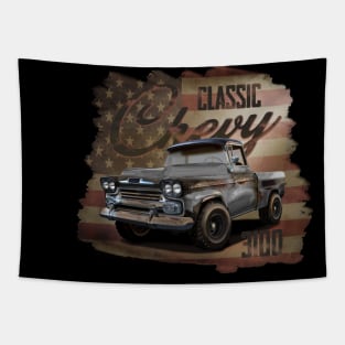 Chevy 3100 Rat Rod Truck Tapestry