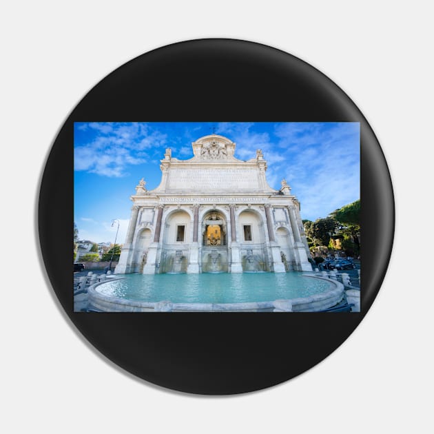 Fontana dell'Acqua Paola in Rome. Italy Pin by mitzobs