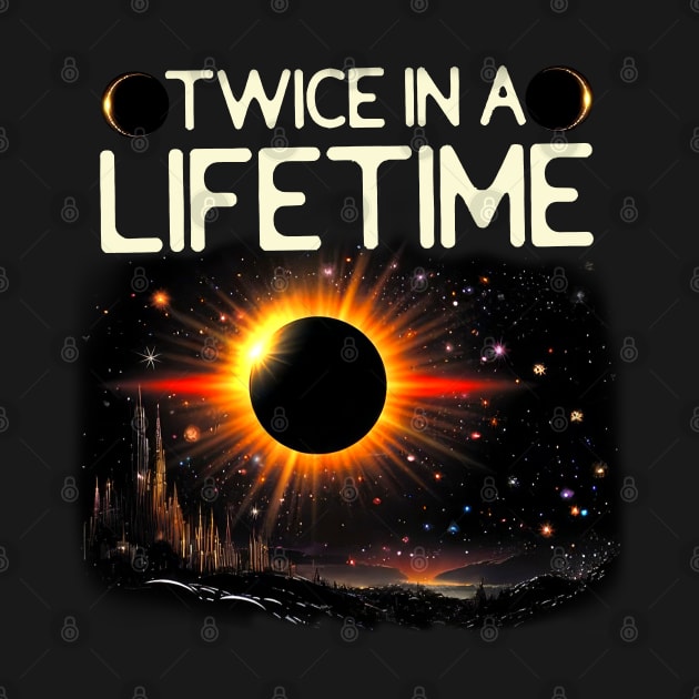 Twice In A Lifetime Astrology Celestial Solar Eclipse Moon Lovers by TATTOO project