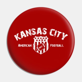 Retro KC Football Pin