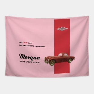 MORGAN PLUS FOUR PLUS - advert Tapestry