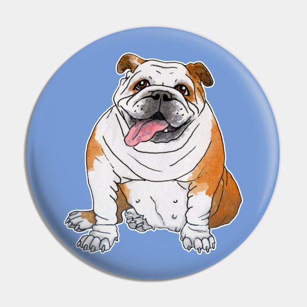 English Bulldog Pin by Savousepate