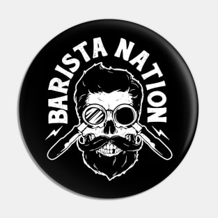 Barista Nation Pin
