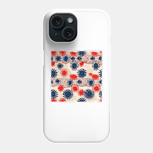 Patriotic 4th of July Pattern 8 Phone Case