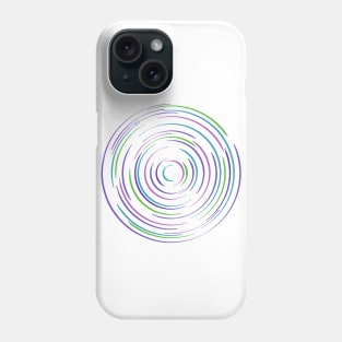 colorful circles Phone Case