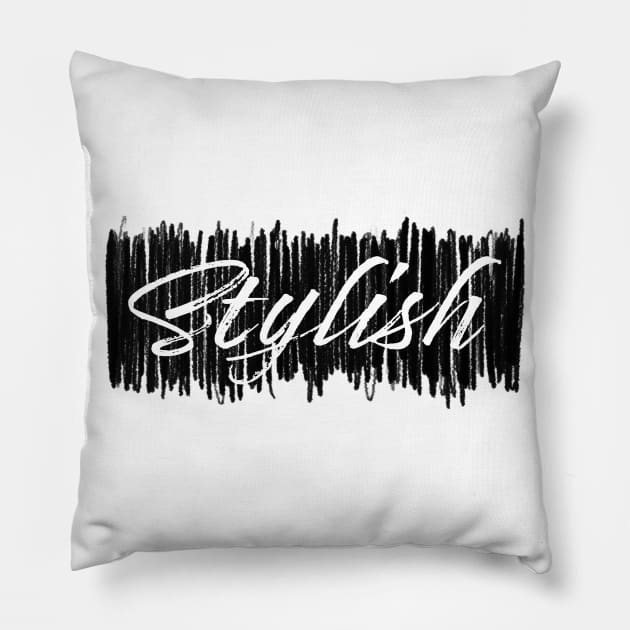 Stylish Pillow by Drop23