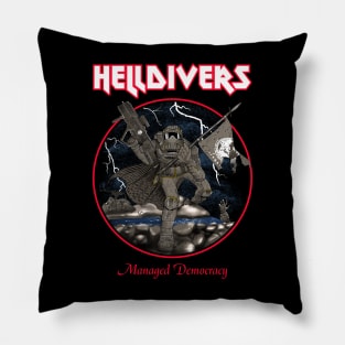 Heavy Metal Helldivers 2 Pillow