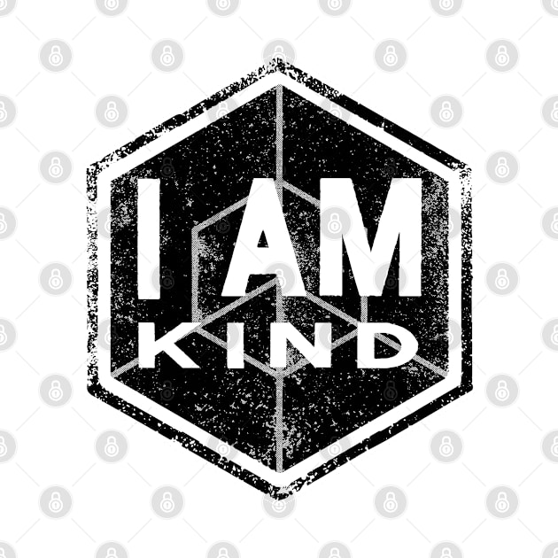 I AM Kind - Affirmation - Black by hector2ortega