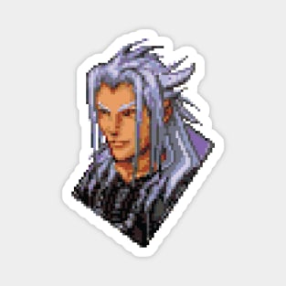 Organization XIII Xemnas Pixel Art Magnet