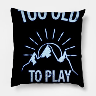 Mountains Hiking Pillow