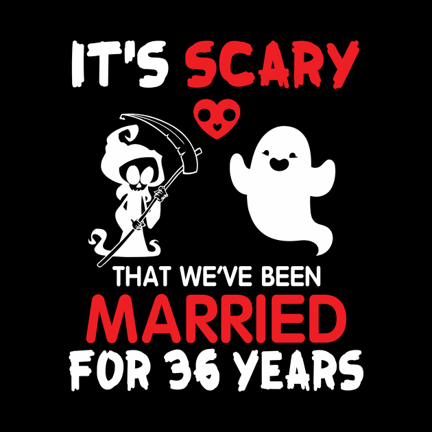 Ghost And Death Couple Husband Wife It's Scary That We've Been Married For 36 Years Since 1984 by Cowan79