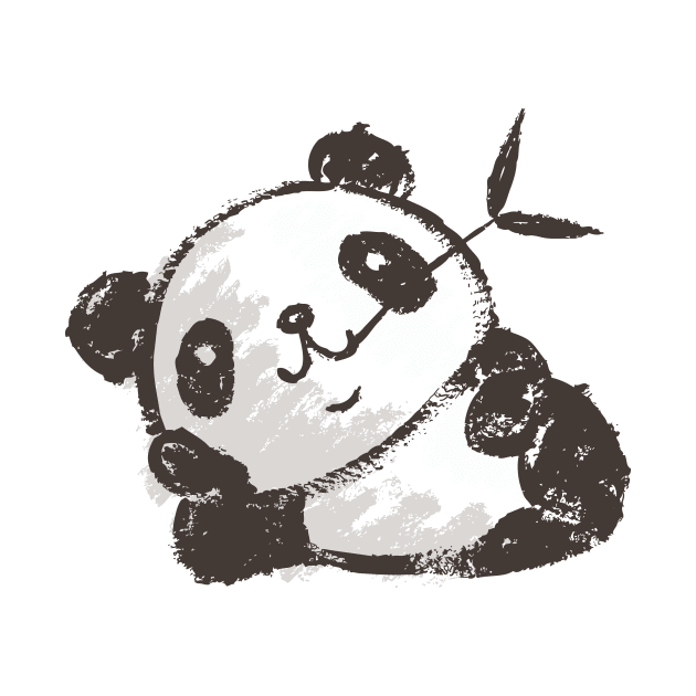 Panda that is relaxing by sanogawa