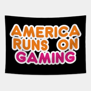 America Runs On Gaming Tapestry