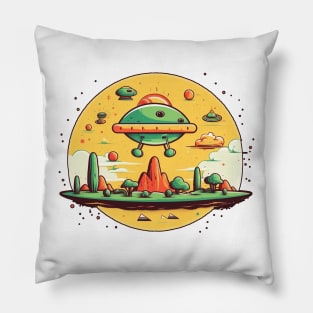 UFOs are not scary Pillow