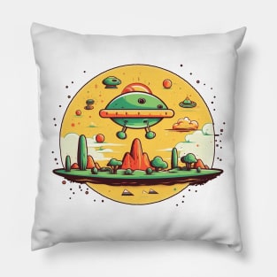 UFOs are not scary Pillow