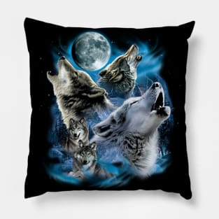 The Wolf Country Pillow