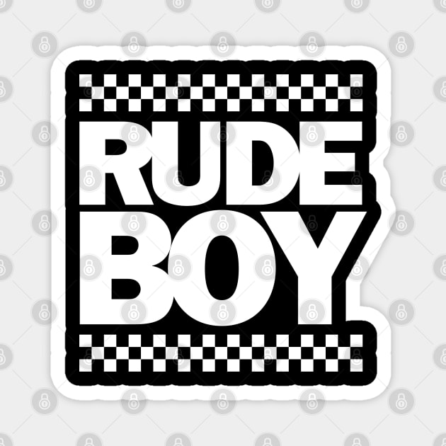 Rude Boy- NYC Magnet by Scott Derby Illustration