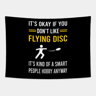 Smart People Hobby Flying Disc Tapestry