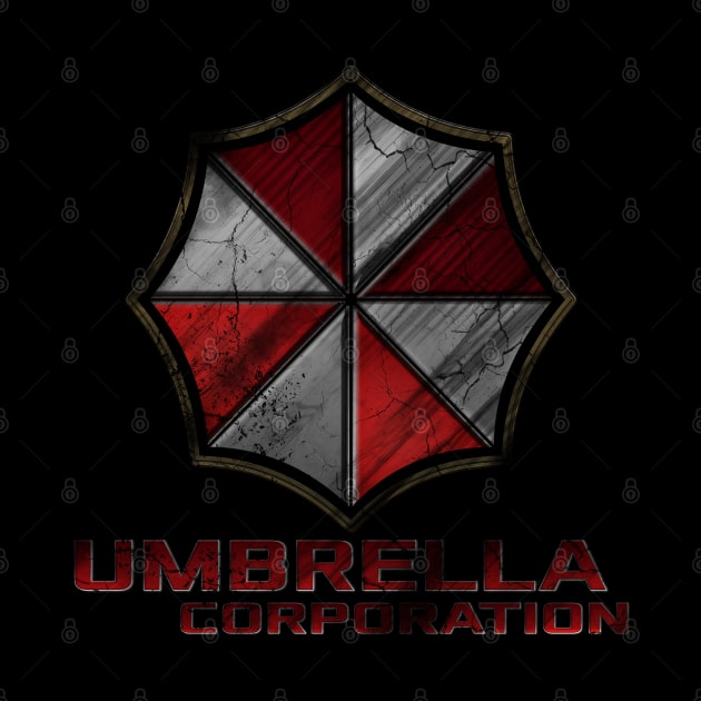 Umbrella Corporation - Vintage Logo by Randomart