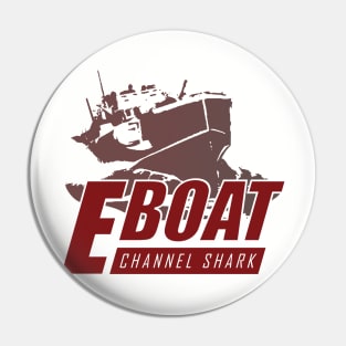 WW2 E-boat - Channel Shark Pin