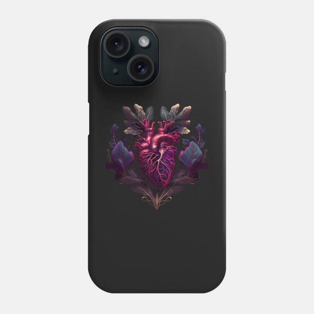 anatomical heart Phone Case by DrSoed