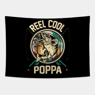 Reel Cool Poppa Fishing Gift Tapestry