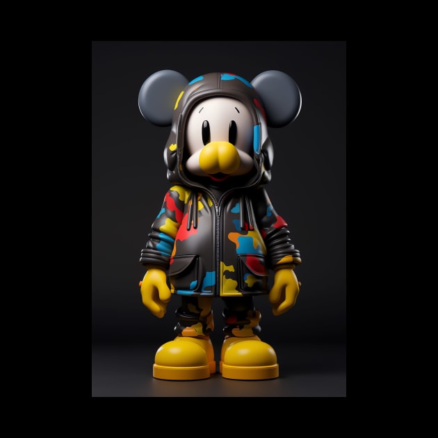 Kaws Hypebeast Duck by Nenok