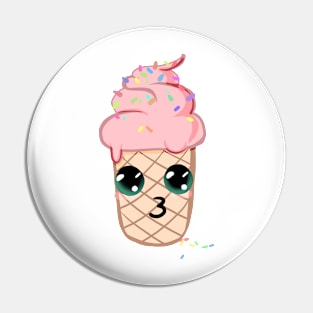 Kawaii Ice Cream Pin