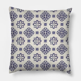 Azulejo — Portuguese tilework #19 Pillow