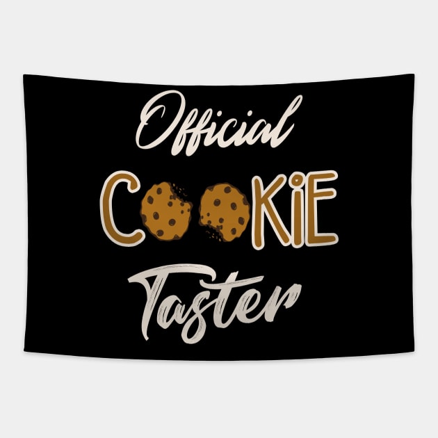 Cookie Thief Xmas christmas baking cookies gift Tapestry by MrTeee