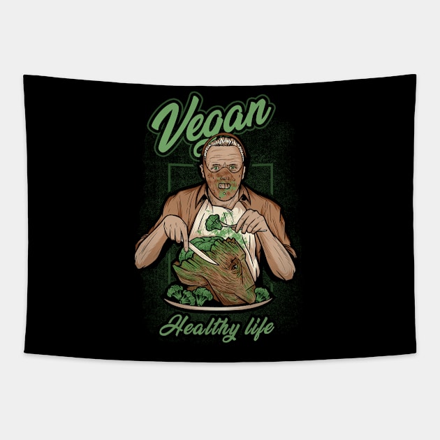 Vegan Tapestry by RedBug01