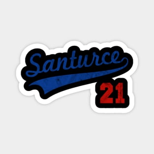 Santurce 21 Puerto Rico Baseball Boricua Proud Magnet