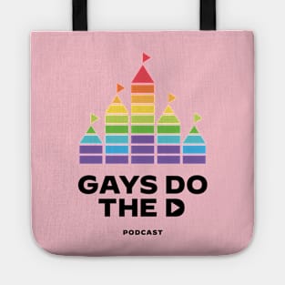 Gays Do the D Logo (Black Text) Tote