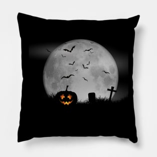 Spooky Moon Pillow