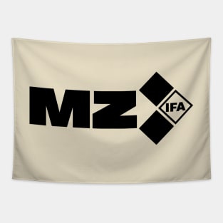 MZ IFA logo (black) Tapestry