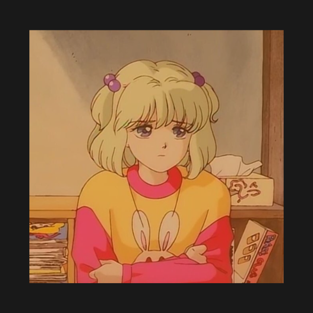 Anime 90s Anime Kids Hoodie TeePublic